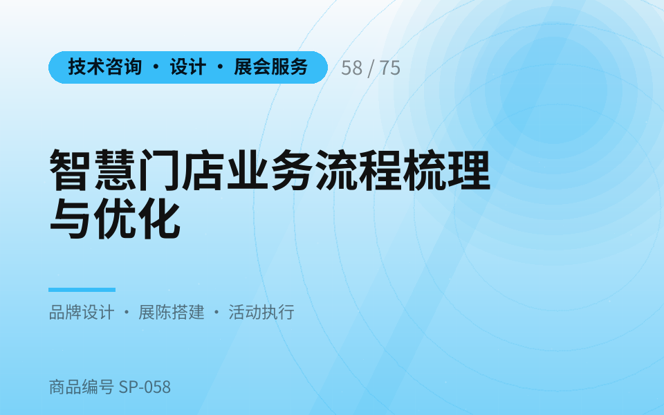 智慧门店业务流程梳理与优化